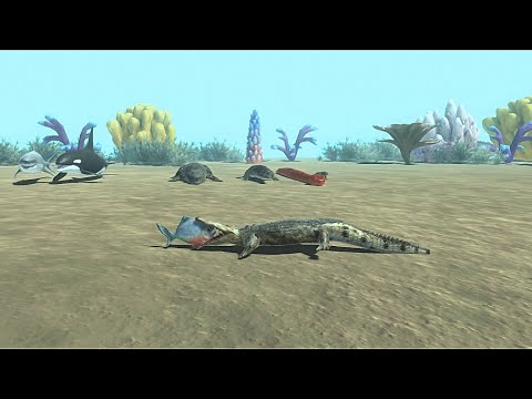 AQUATICS VS REPTILES Tournament - Animal Revolt Battle Simulator