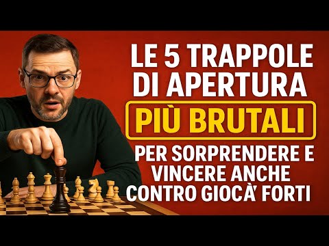 Le 5 trappole di apertura più brutali per sorprendere e vincere anche contro giocatori più forti.
