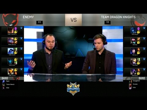 NME vs TDK Highlights Game 1 - Enemy vs Team Dragon Knights - 2016 NA Challenger Spring