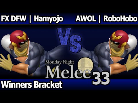 MNM 33 Melee - FX DFW | Hamyojo (Blue) vs AWOL | RoboHobo (Pink) - Winners Bracket