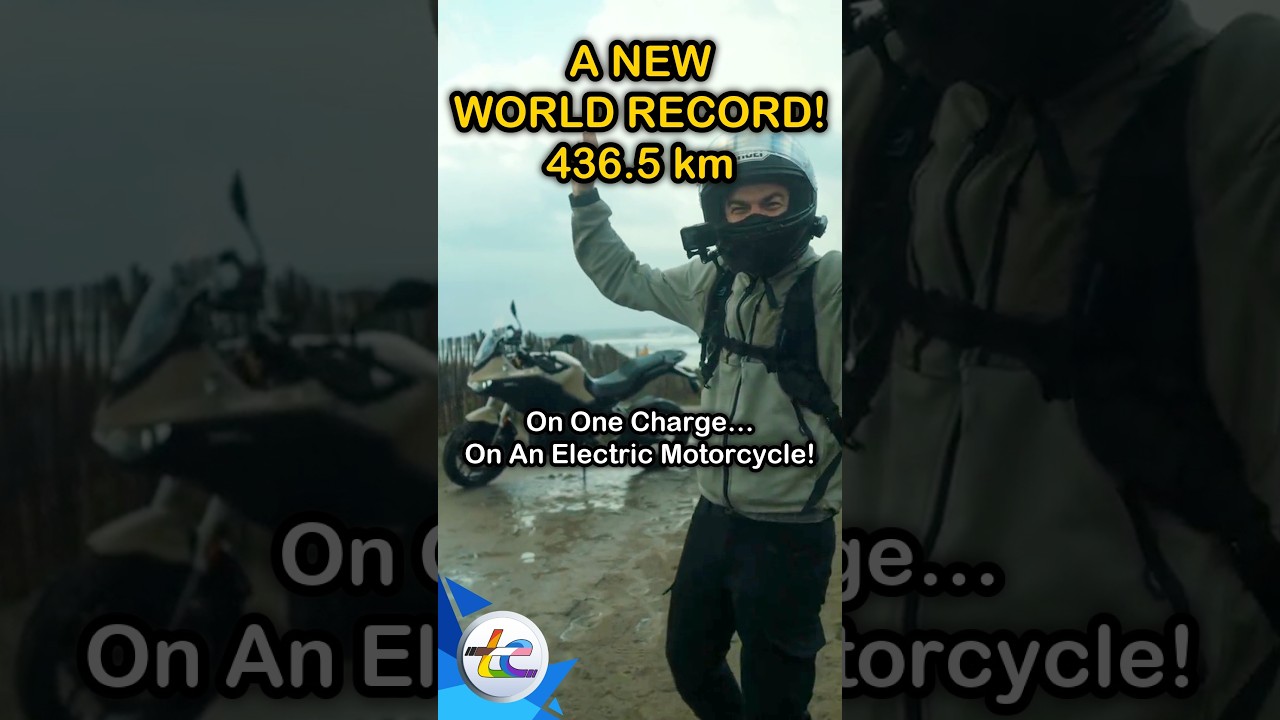 This Electric Motorcycle Just Set A Guinness World Record: 436.5 km On One Charge!