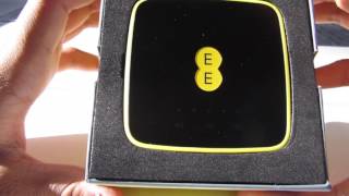 EE 4GEE Wifi Mini unboxing