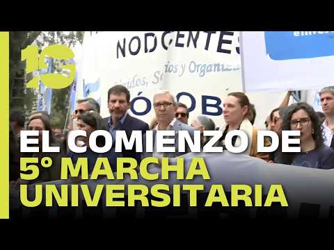 5ª Marcha Federal por el financiamiento universitario en Córdoba