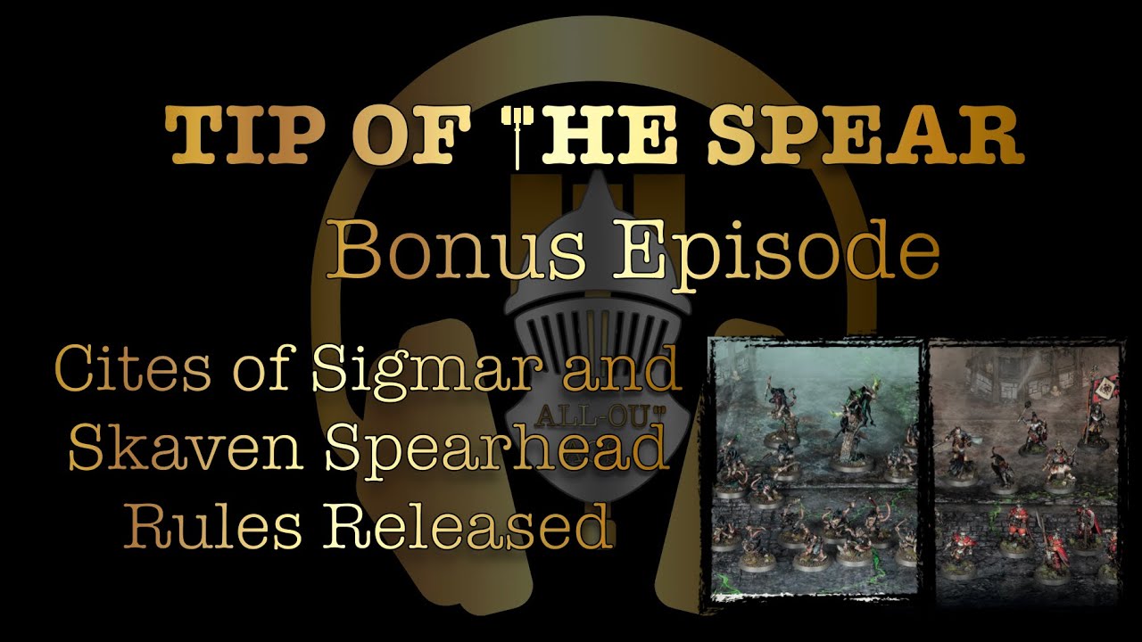 Cites of Sigmar and Skaven Spearhead Rules Released 