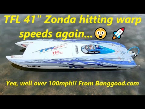 TFL 41" Zonda hitting warp speeds again 😲 🚀 from Banggood.com!