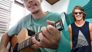 O SOL - Vitor Kley -- Violão Instrumental (com letra e cifra) - Karaokê Acústico