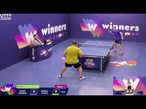 WINners CUP table 1 09.01 Siedin Vladimir - Zaitsev Andrei 13:00