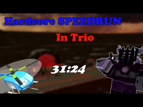 [31:24] HARDCORE SPEEDRUN In Trio || Tower Defense Simulator
