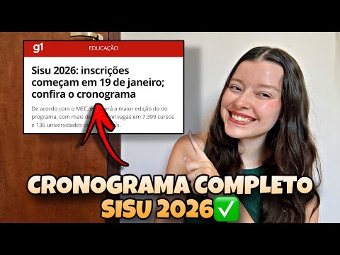 Vídeo: Calendário Sisu 2026: perguntas e respostas