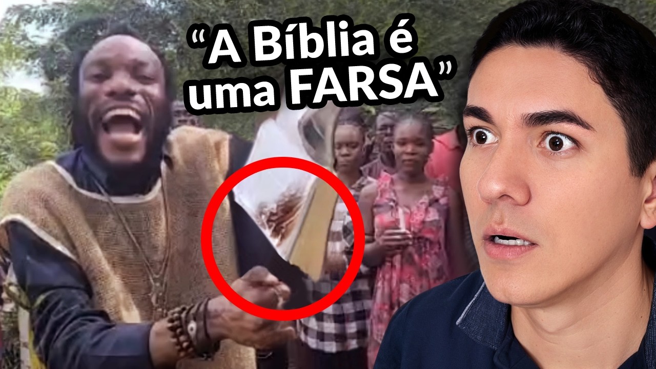 HOMEM QUEIMOU A BÍBLIA, FOI ISSO QUE ACONTECEU...