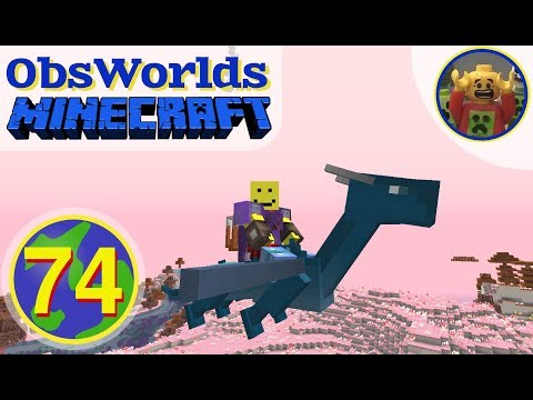Jim Plays ObsWorlds Minecraft E74 - Dragon Flyer