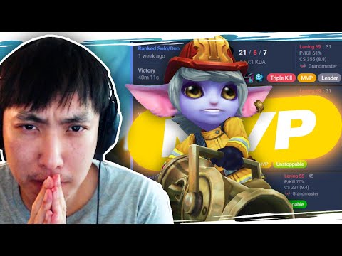 Tristana is the most BROKEN adc pick right now