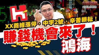 鴻海賺錢機會來了！XX善緣漲停，中字2號、辛苦耕耘！ (圖)