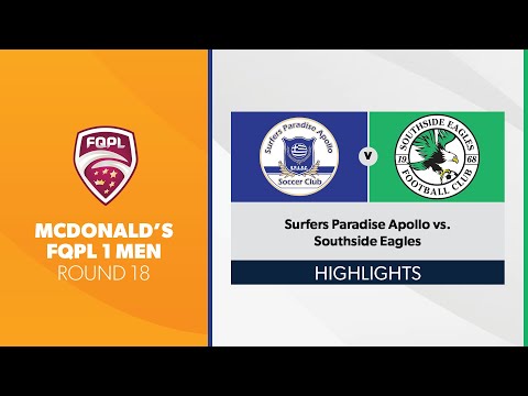 McDonald's FQPL 1 Men R18 - Surfers Paradise Apollo vs. Southside Eagles Highlights