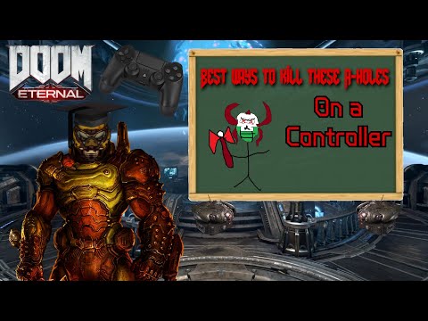 The BEST ways to kill The Marauder on Controller | DOOM Eternal