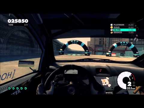 Dirt 3 - Gymkhana Academy - Platinum Jump Tutorial