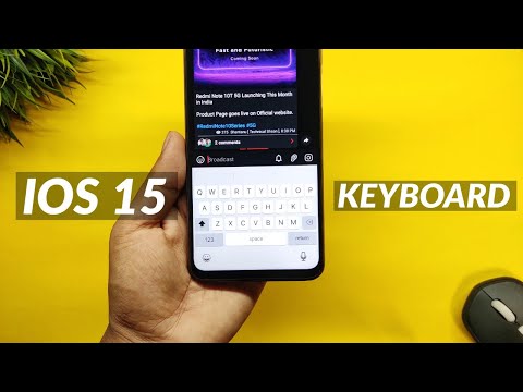 INSTALL iOS 15 Keyboard On Any Xiaomi Device | Get Apple Keyboard Features On Android