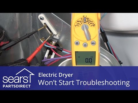 Dryer Won’t Start: Troubleshooting Electric Dryer Problems