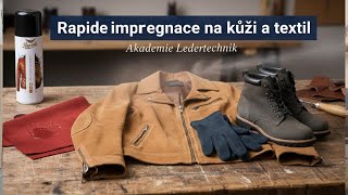 Rapide Impregnace na kůži a textil