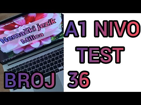 A1 NIVO TEST●  TEST BROJ 36