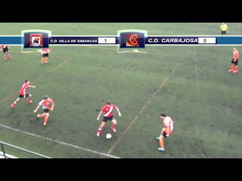 J-7 C.D. VILLA DE SIMANCAS 2-0 C.D. CARBAJOSA (RESUMEN)