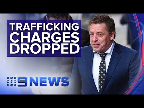 Drug trafficking charges against AFL's Mark 'Bomber' Thompson dismissed | Nine News Australia