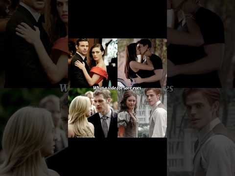 What a side for sore eyes 🥹🤩 #couples #thevampirediaries #theoriginals #tvd