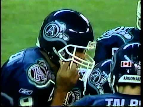 CFL 2004 EAST SEMI FINAL HAMILTON TIGERCATS AT TORONTO ARGONAUTS