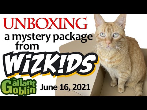 Unboxing a package from WizKids! - June 16, 2021