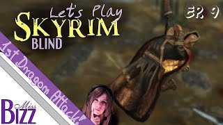 Let&#39;s Play Skyrim Blind - Ep. 9 - First Dragon Attack!