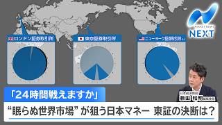 【日経解説】「24時間戦えますか」 “眠らぬ世界市場”が狙う日本マネー 東証の決断は？【NIKKEI NEWS NEXT】