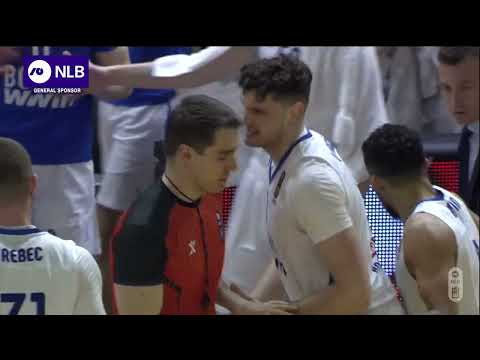 Dunk by Aleksandar Langović (Borac WWIN - Podgorica, 6.3.2023)