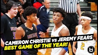 Jeremy Fears vs Cameron Christie! GAME OF THE YEAR?! Joliet West v Rolling Meadows Down to the Wire!