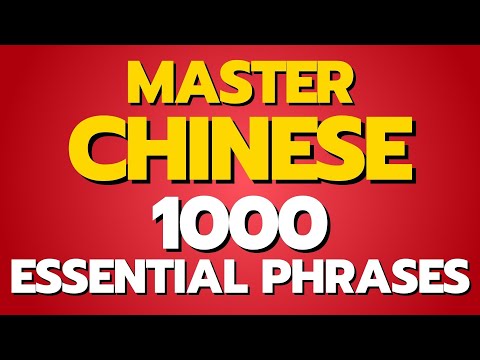 Unlock Fluent Chinese with 1000 Everyday Phrases