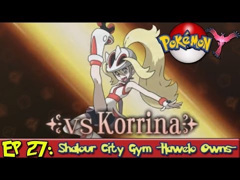 Pokemon Y Playthrough Ep 27: Shalour City Gym -Hawelo Owns-