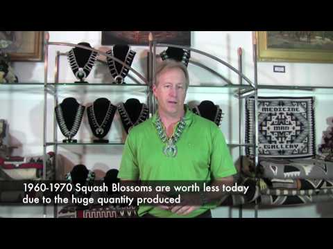 Native American Indian Turquoise Jewelry: How to Identify, Date, Price Squash Blossom Jewelry