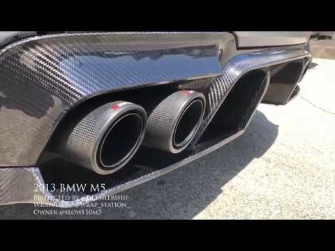DTLRSHP 19: 2013 BMW F10 M5 Custom Vinyl Wrap and Ceramic Coating Best sounding?