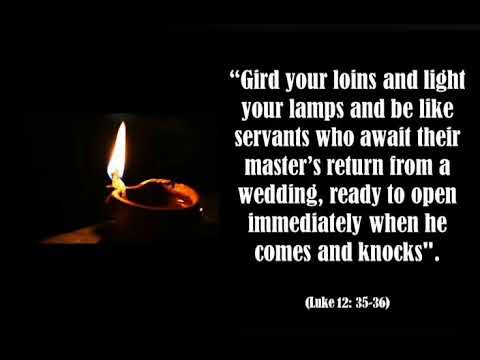 CATHOLIC MEDITATION: SUNDAY - 7 AUGUST, 2022. 19TH SUNDAY - ORDINARY TIME, YEAR C.