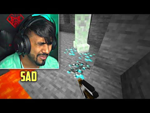 Indian gamers SADDEST Moments in Minecraft 🔴 techno gamerz, bbs, gamerfleet, smartypie