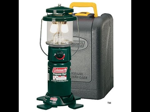 Setting Up and Lighting The Coleman Lantern: Model 5155