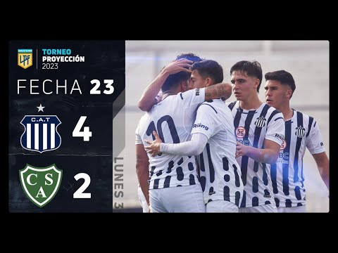 #TorneoProyección 2023 | Fecha 23 | resumen de Talleres y Sarmiento