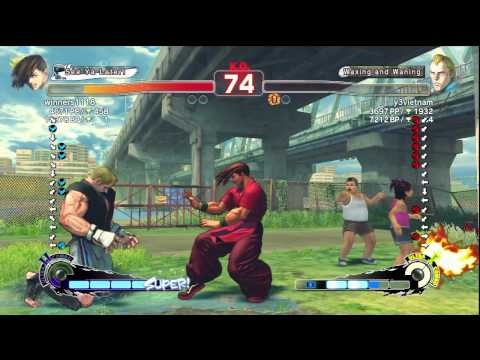 winners1118 [Yang] vs. y3vietnam [Abel] | SSF4 AE