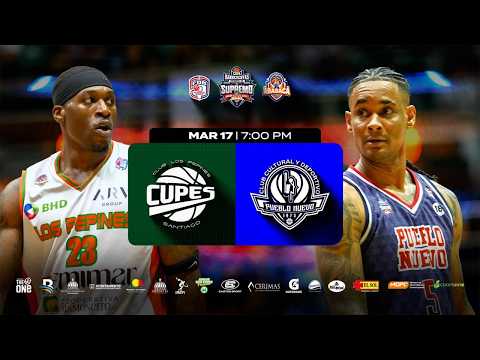 CUPES vs PUEBLO NUEVO / Torneo “Supremo” del Baloncesto Superior de Santiago / ABASACA