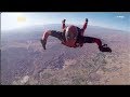 Man Makes 100th Skydive Dressed As Marvel S Deadpool During Halloween Party