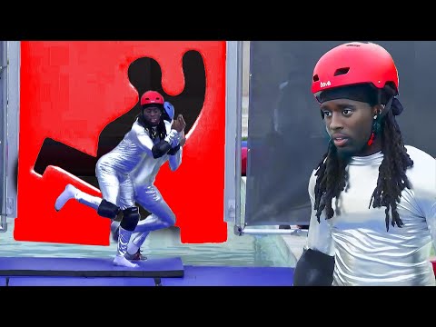 WE PLAYED HOLE IN THE WALL