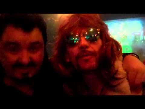 BRUNO FERRARI and BRUCE WELLIE at Rock Cafe, Prague 2012