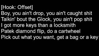 No Plug Feat. Offset "Keys" Lyrics