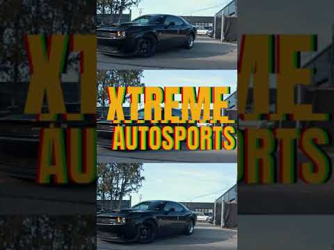 Weld racing wheels on Dodge Challenger Hellcat!