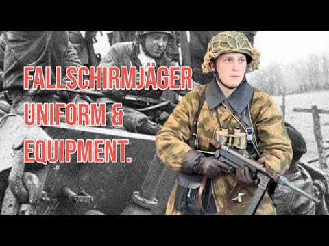 Getting dressed as a WW2 German Paratrooper during the battle of the bulge!