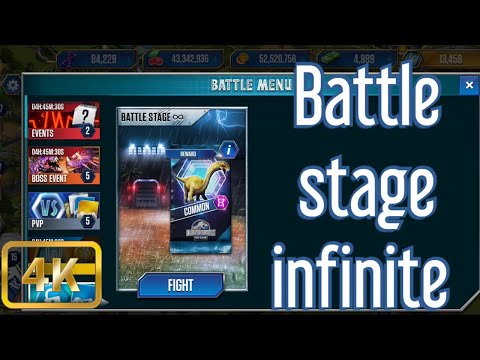 Battle Stage Infinite || Jurassic world the game